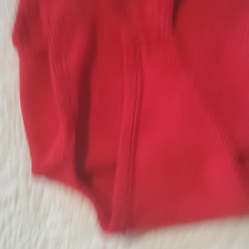 HUNZA G DOMINO One Piece Swimsuit Sz:One Size In Red - Picture 14 of 16